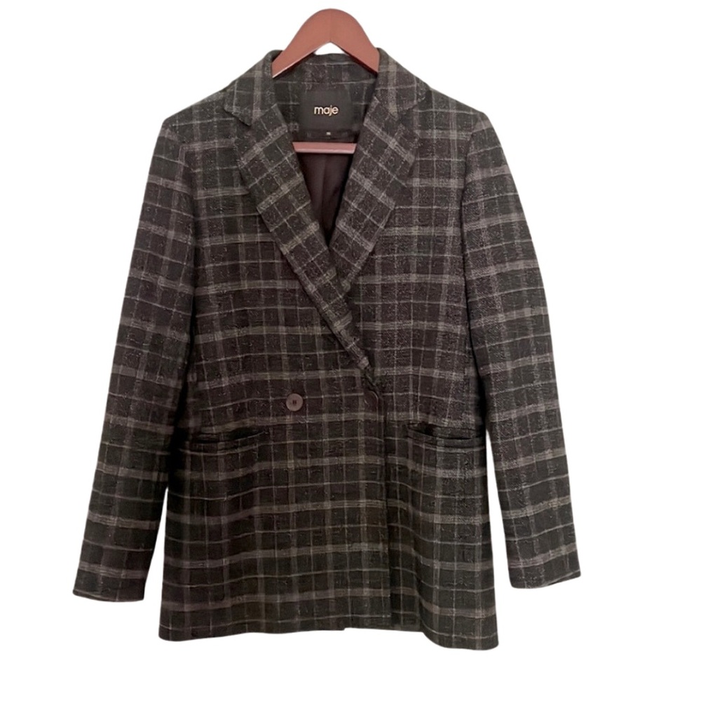COPY - MAJE Jacket Blazer Wool Brown